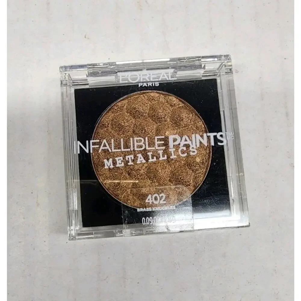 L'Oréal Paris Infallible Paints Eyeshadow Metallics 402 Brass Knuckles New 2.8 G